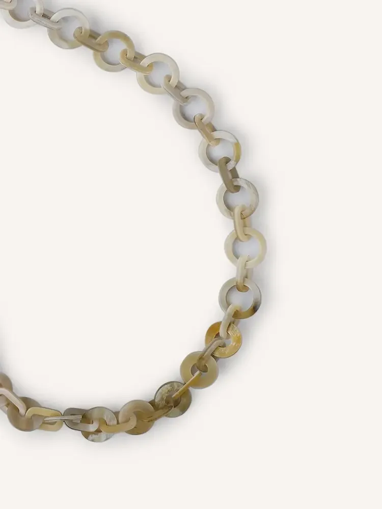 Jewelry - Long necklace in blond horn - L INDOCHINEUR X RIVÊT
