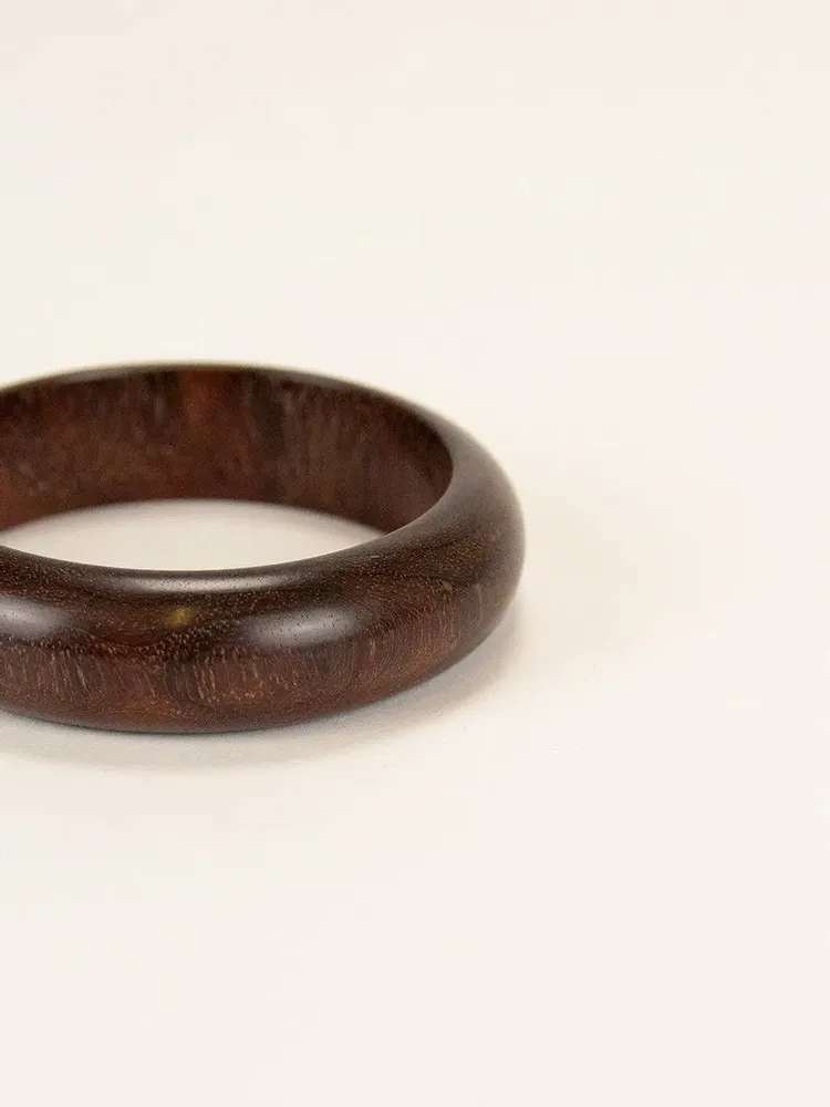 Bracelets - Rosewood bracelet, size L - Natural - L INDOCHINEUR X RIVÊT