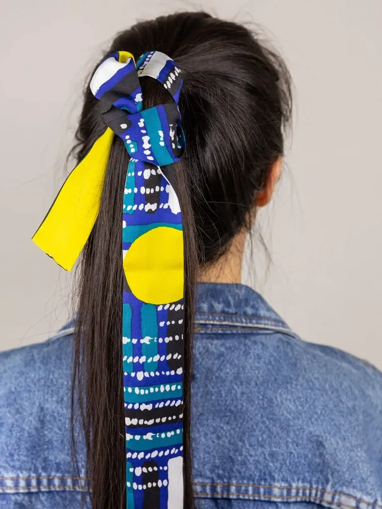 Scarves - Headband in doubled silk - L INDOCHINEUR X RIVÊT