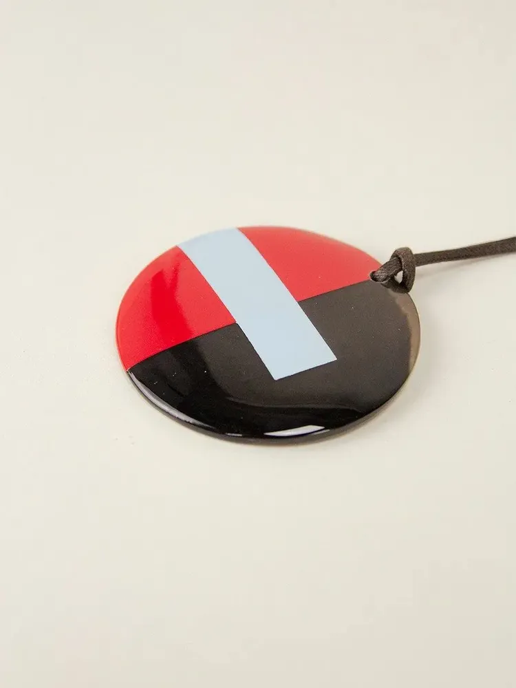 Jewelry - Pendant Sinh Nhat 4 in sabot with two-tone lacquer - L INDOCHINEUR X RIVÊT