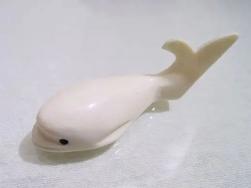 Cutlery set - Chopsticks holder whale in bone (by 6) - L INDOCHINEUR X RIVÊT