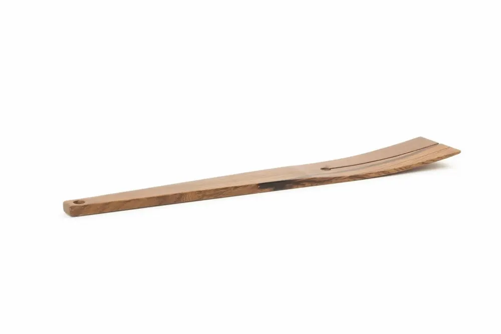 Cutlery set - Cooking spatula with central slot in wood - L INDOCHINEUR X RIVÊT