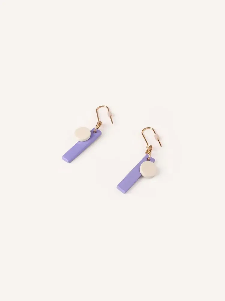 Jewelry - Hoop earrings in lacquered horn - Small hoops - Multicolour - L INDOCHINEUR X RIVÊT