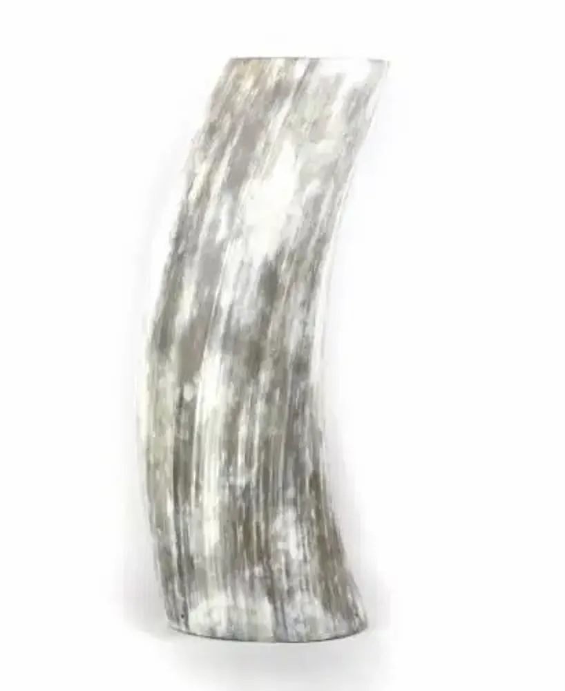 Vases - Vase en corne marbrée blonde taille M - L INDOCHINEUR X RIVÊT