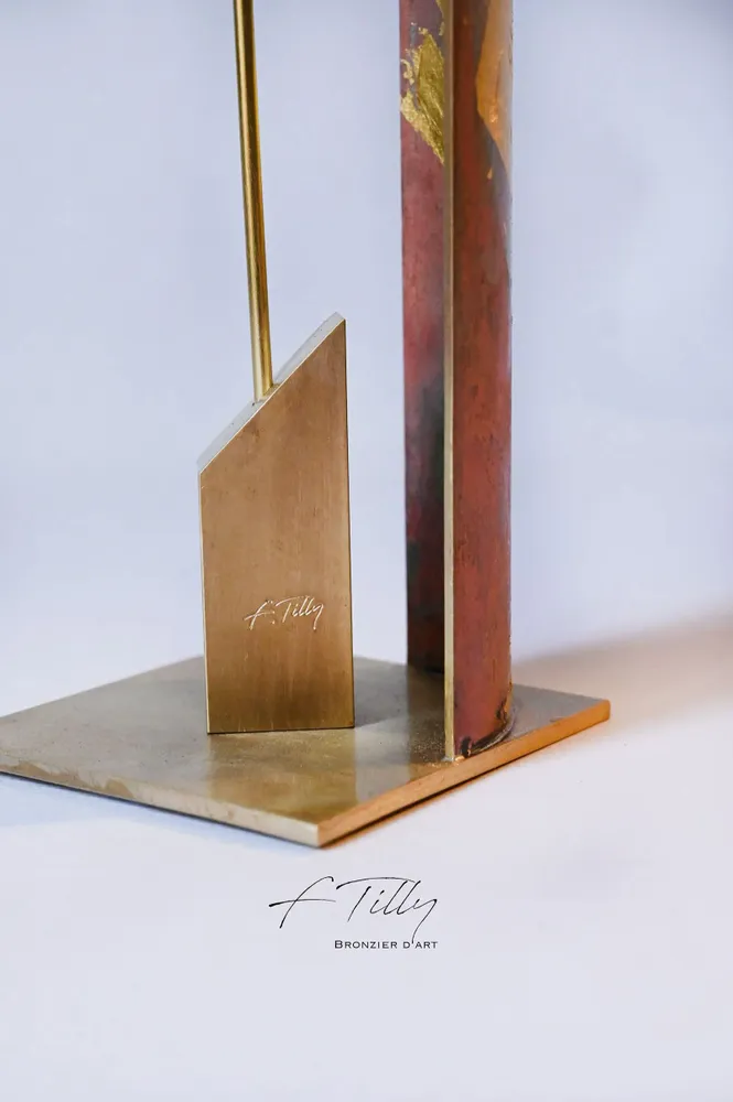 Decorative objects - BUTTERFLY VEILLEUR candle holder oxidized bronze - FRÉDÉRIQUE TILLY