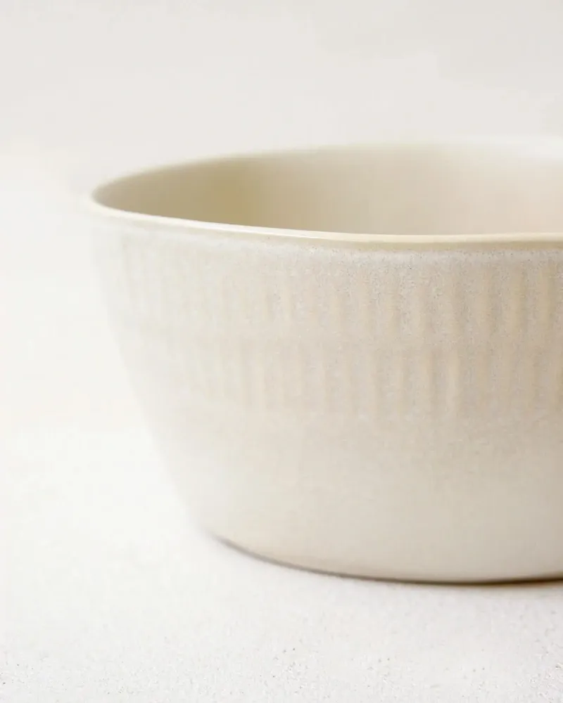 Bowls - GAUDINA - Large stoneware bowl – Dune - MASAME