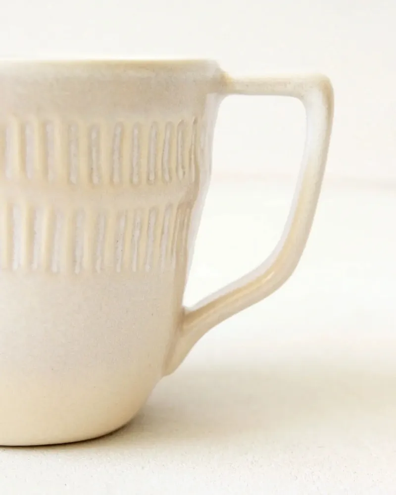 Mugs - GAUDINA - Large stoneware mug – Dune - MASAME