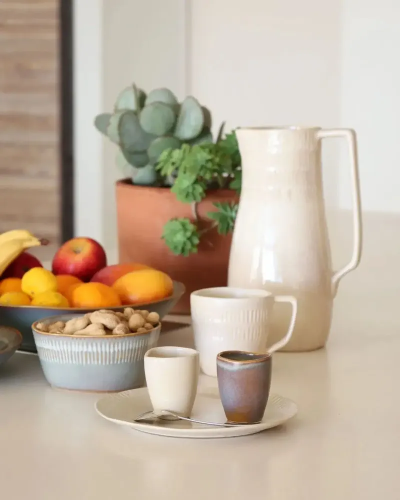Tasses et mugs - GAUDINA - Tasse Espresso en Grès – Iode - MASAME