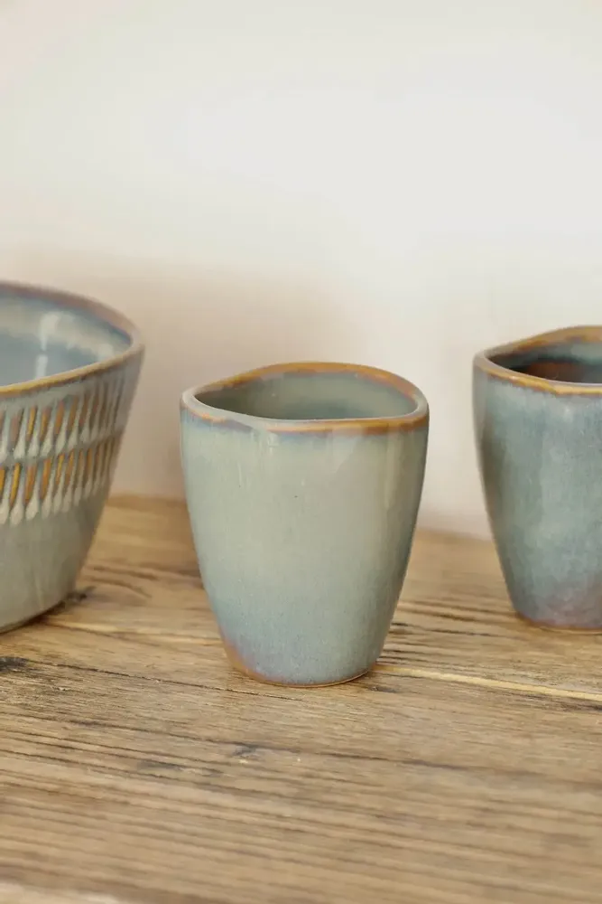 Tasses et mugs - GAUDINA - Tasse Espresso en Grès – Iode - MASAME