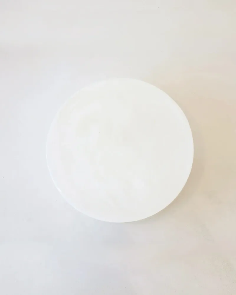 Coffee tables - ENDOUME - Round ceramic coffee table – S - Ø47 H25 cm – Calcaire - MASAME