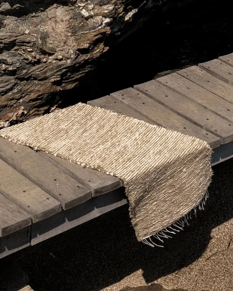 Tapis - TARIFA - Tapis 100% coton Chanvre – 70×200 - MASAME