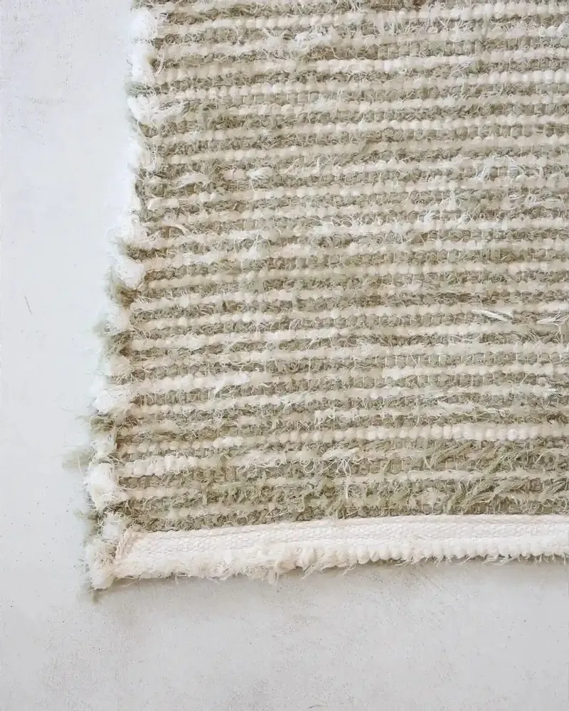 Tapis - TARIFA - Tapis 100% coton Chanvre – 150×200 - MASAME