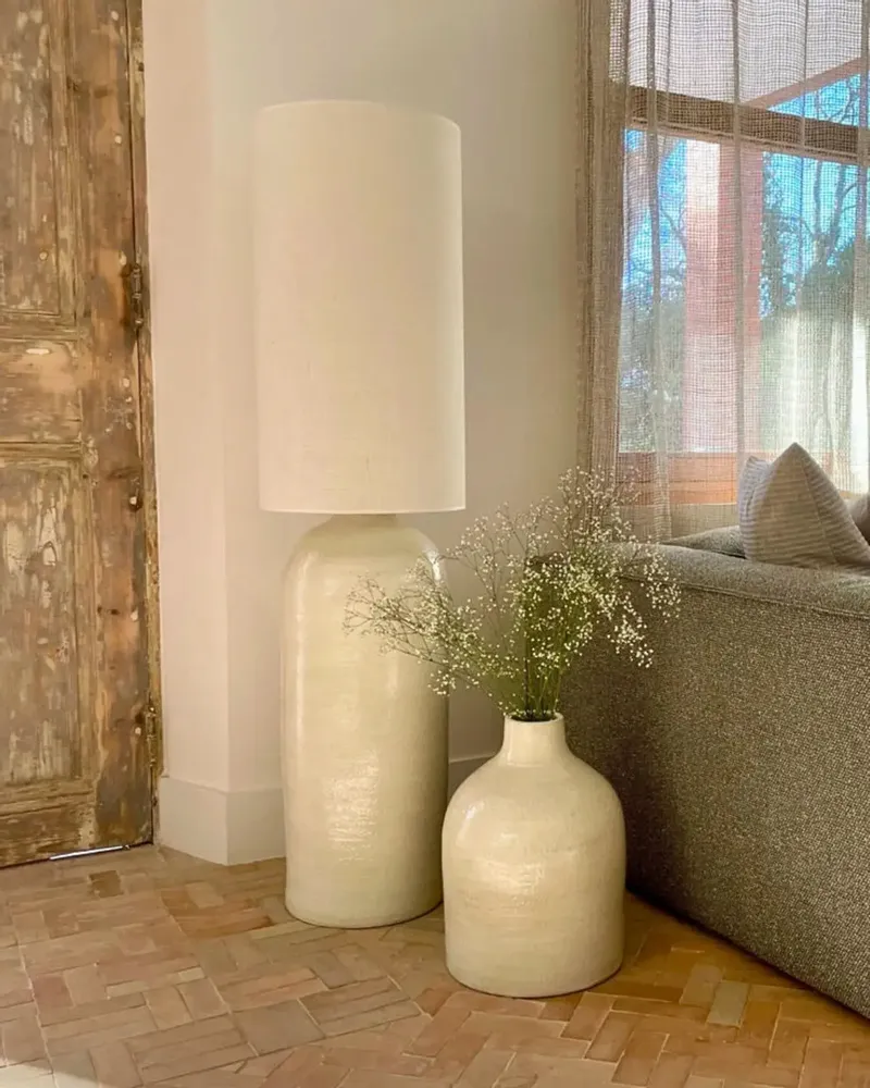 Vases - CALLA - Large ceramic vase – M - Ø31 H40 cm - MASAME