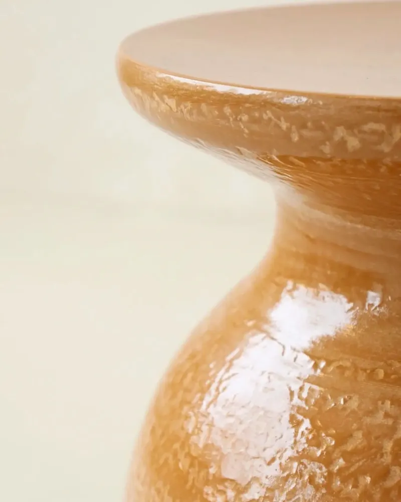 Night tables - CALLA - Ceramic side table – Ambre - MASAME