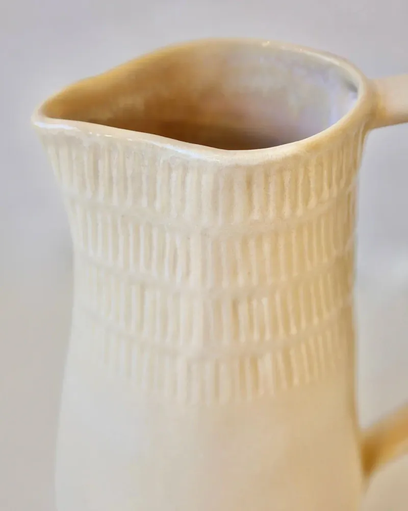 Carafes - GAUDINA - Carafe en Grès 2,5L – Dune - MASAME