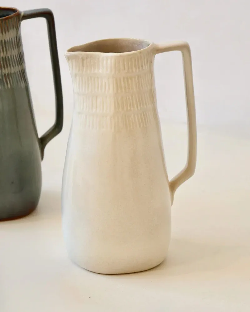 Carafes - GAUDINA - Carafe en Grès 2,5L – Dune - MASAME