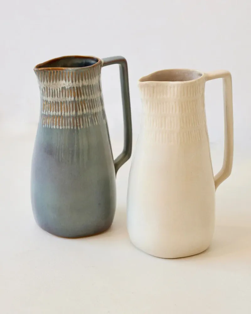 Carafes - GAUDINA - Carafe en Grès 2,5L – Dune - MASAME