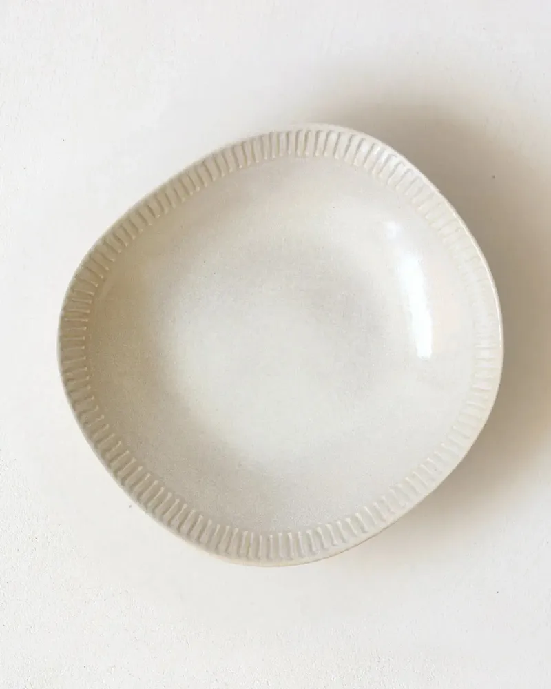 Assiettes au quotidien - GAUDINA - Assiette Creuse en Grès – Dune - MASAME