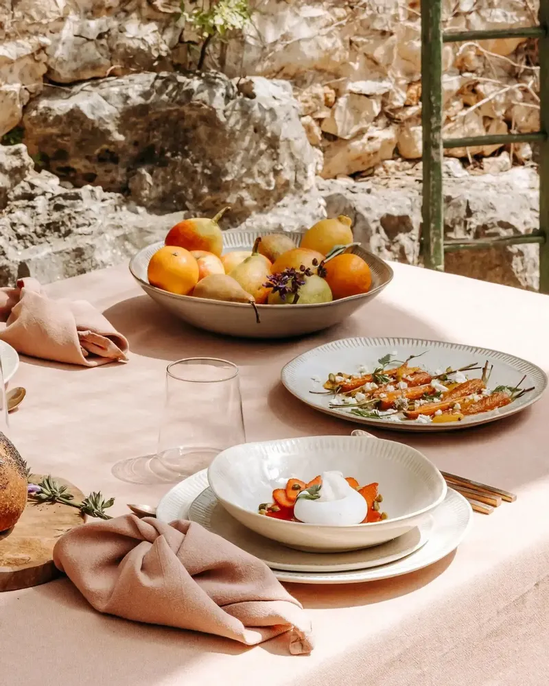 Assiettes au quotidien - GAUDINA - Assiette Creuse en Grès – Dune - MASAME