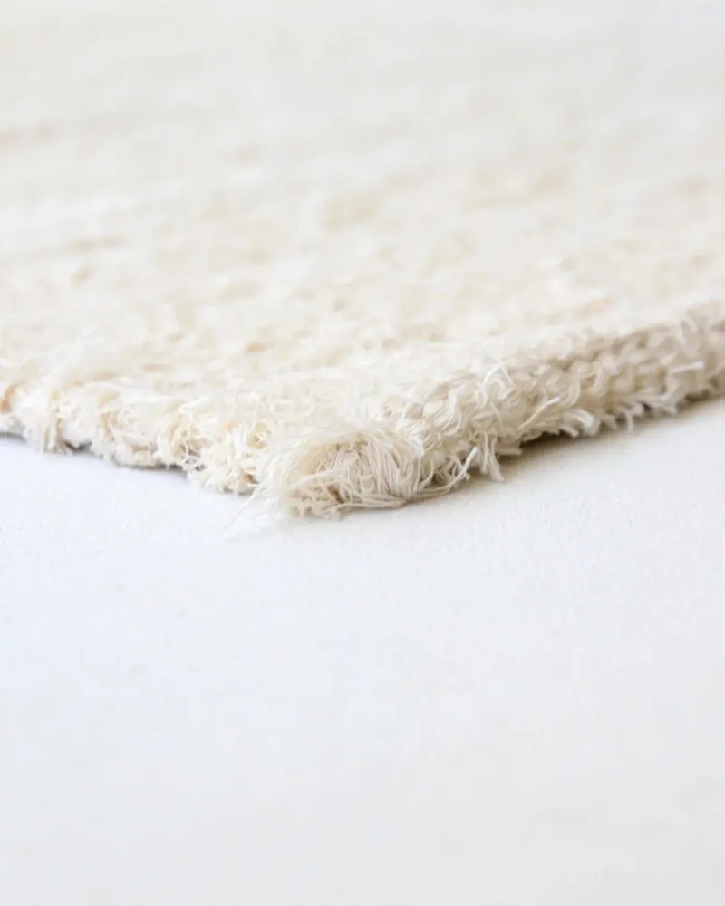 Rugs - GAOU - Recycled cotton rug, white – 60×100 - MASAME