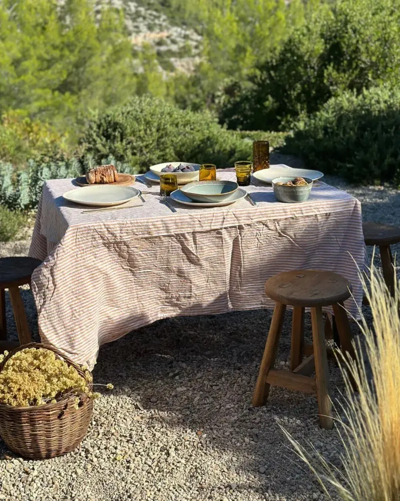 Assiettes au quotidien - GAUDINA - Grande Assiette Ronde en Grès – Dune - MASAME