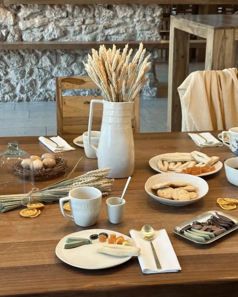 Assiettes au quotidien - GAUDINA - Grande Assiette Ronde en Grès – Dune - MASAME