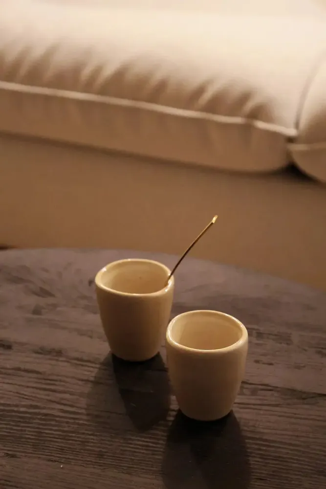 Mugs - GAUDINA - Stoneware espresso cup – Dune - MASAME