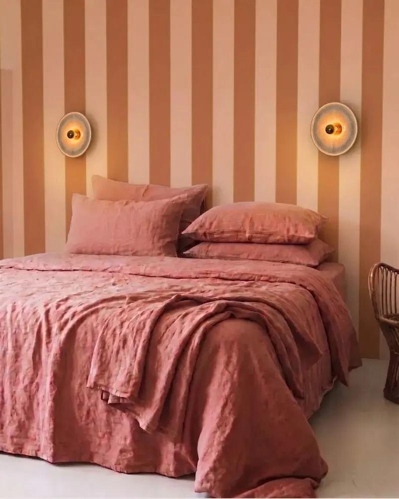 Wall lamps - Gigaro L - Glazed ceramic wall light Ø30 – Sable - MASAME