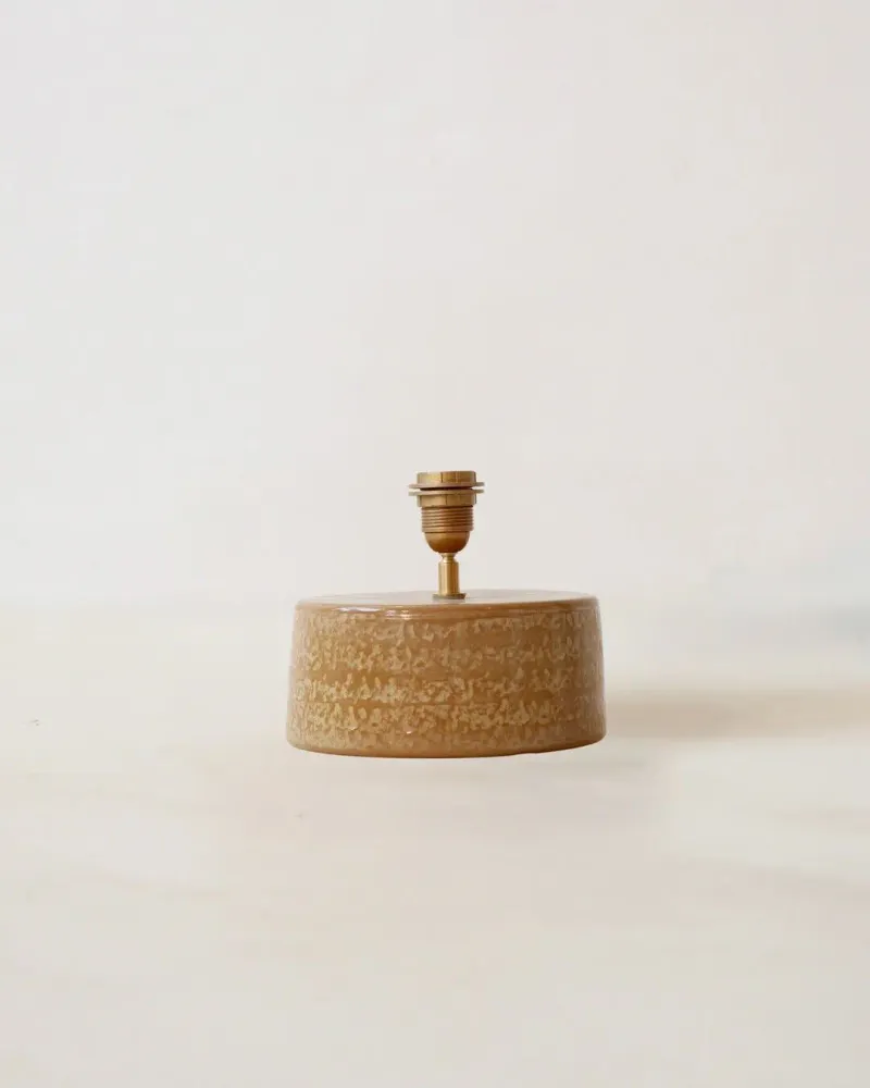 Table lamps - SORMIOU S - Ceramic table lamp Ambre H38 cm – raffia shade - MASAME