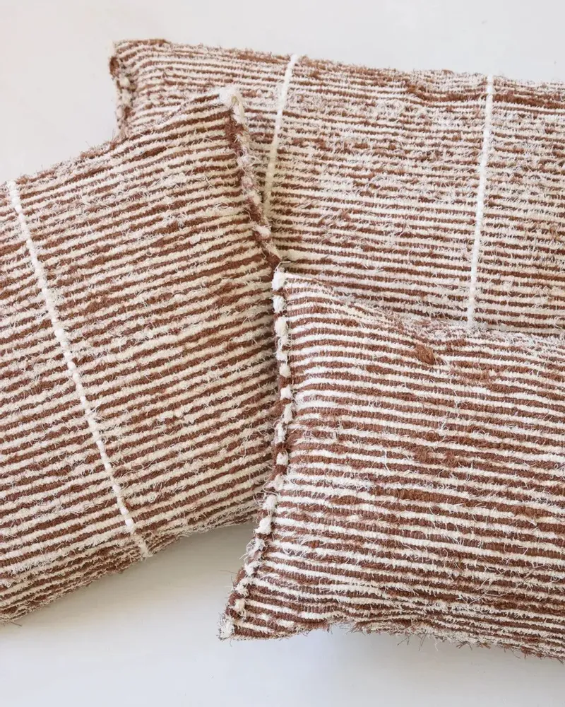 Cushions - TARIFA - 100% cotton cushion Sienne – Rectangle 60×40 - MASAME