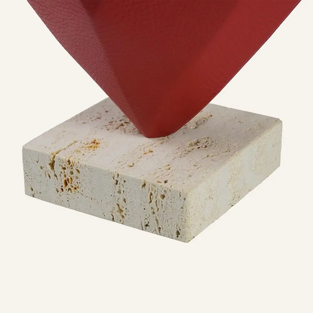 Objets de décoration - Ornement en cuir en forme de cœur CORIS - LIMAC DESIGN