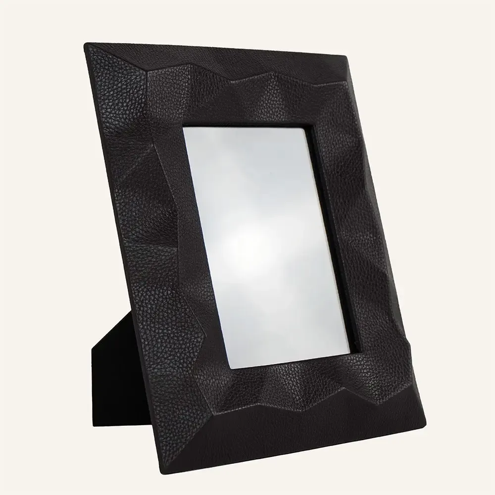 Design objects - Picture frame in hammered leather FRAMY - LIMAC DESIGN