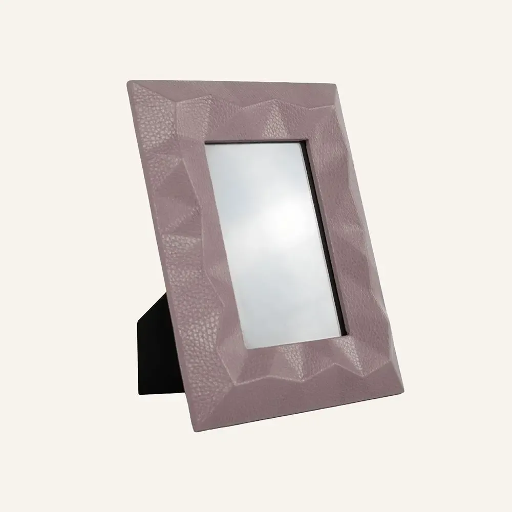 Design objects - Picture frame in hammered leather FRAMY - LIMAC DESIGN