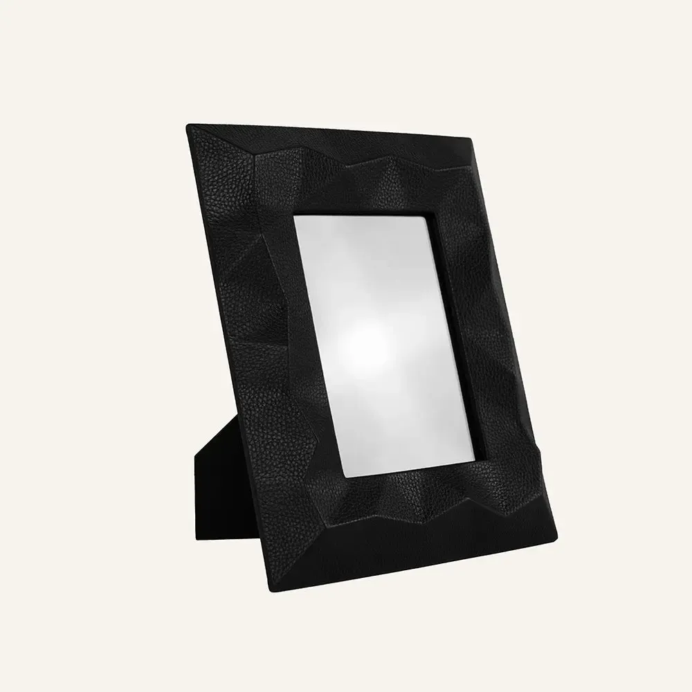 Design objects - Picture frame in hammered leather FRAMY - LIMAC DESIGN
