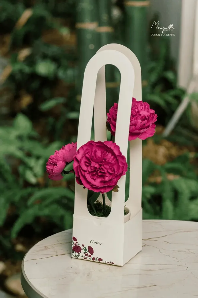 Floral decoration - Peony - MAYPAPERFLOWER - VIETNAM