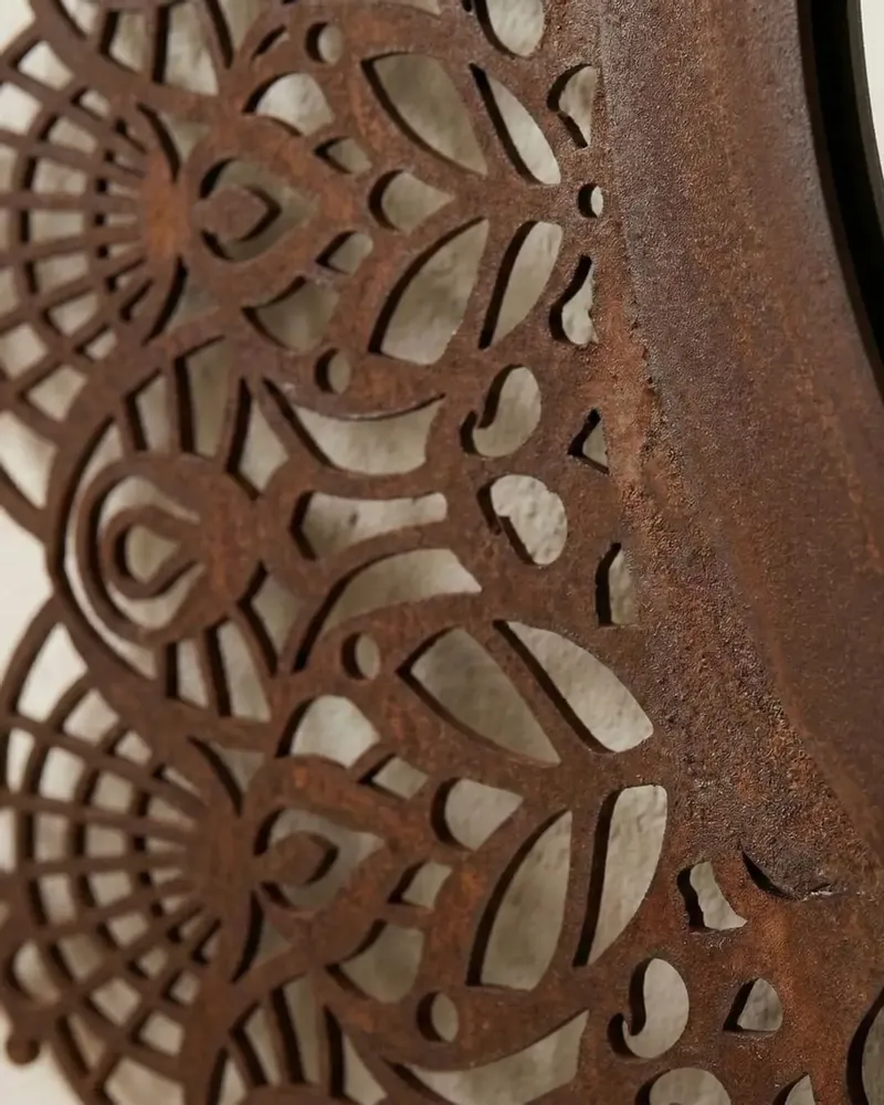 Mirrors - Grimilde mirror, new pattern, illuminated - PUGLIA CORTEN LOVE