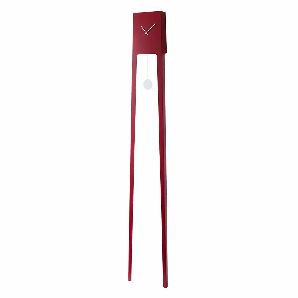 Horloges - Horloge à pendule TIUKU - Rouge - Design Ari Kanerva - COVO