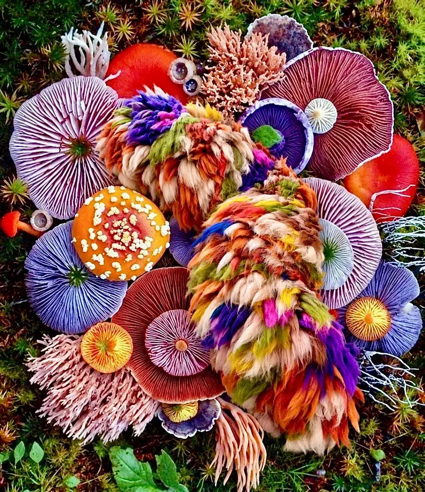 Other wall decoration - MUSHROOM FOAM - LINDIGO WEAVING