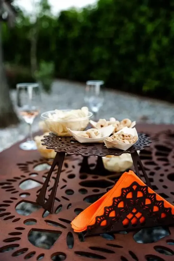 Decorative objects - Tina centerpiece - PUGLIA CORTEN LOVE