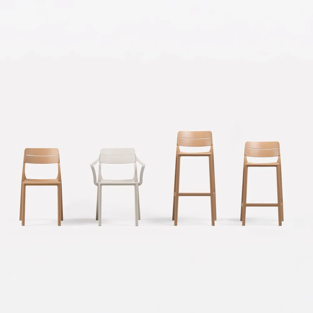 Lawn chairs - CASSIA STOOL - NARDI