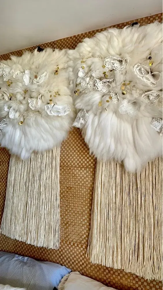 Other wall decoration - THE DOILY SISTERS - LINDIGO WEAVING