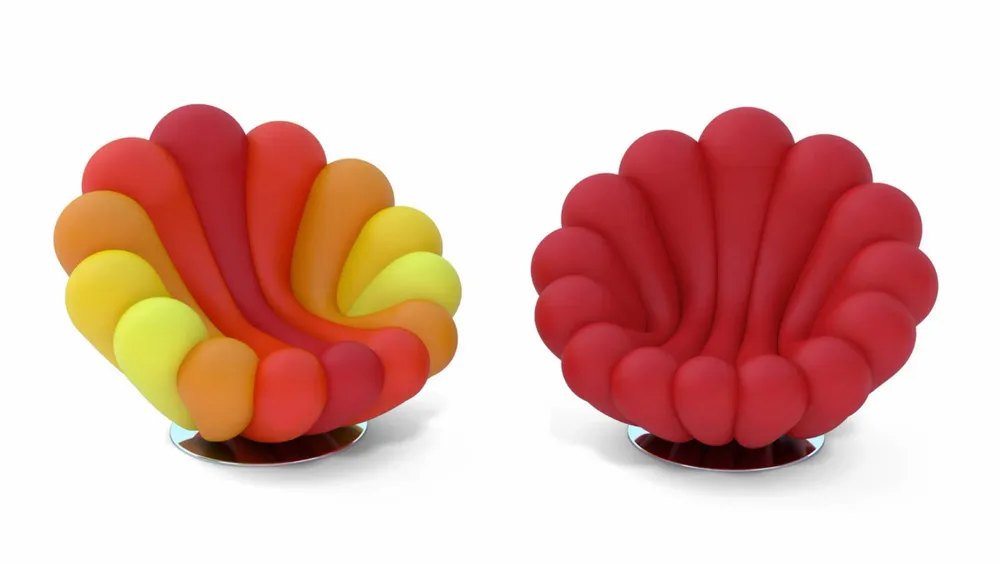 Armchairs - Anemone - GIOVANNETTI COLLEZIONI