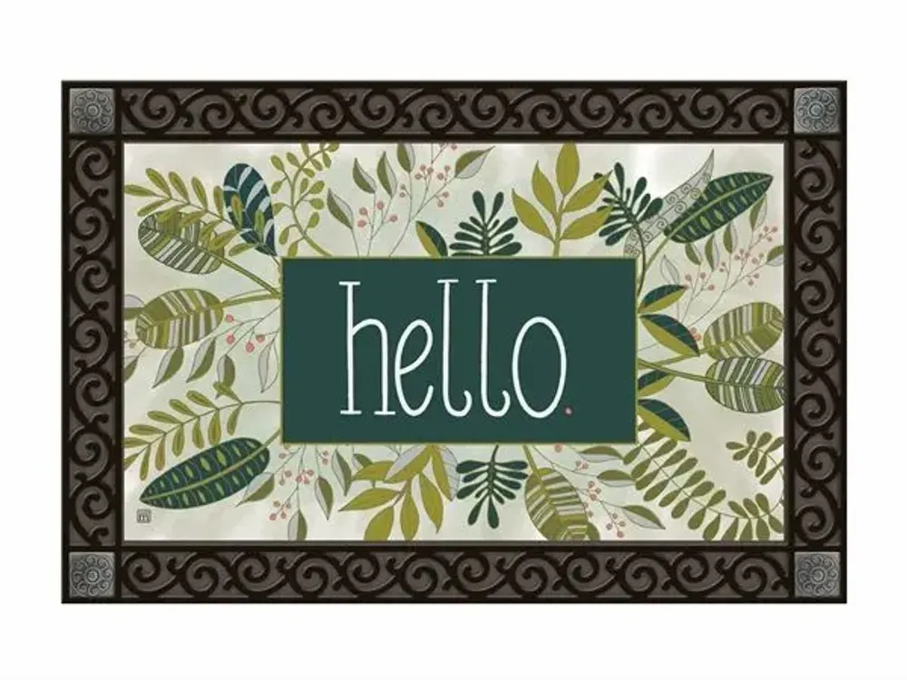 Decorative objects - Fall leaves doormat. - KARENA INTERNATIONAL