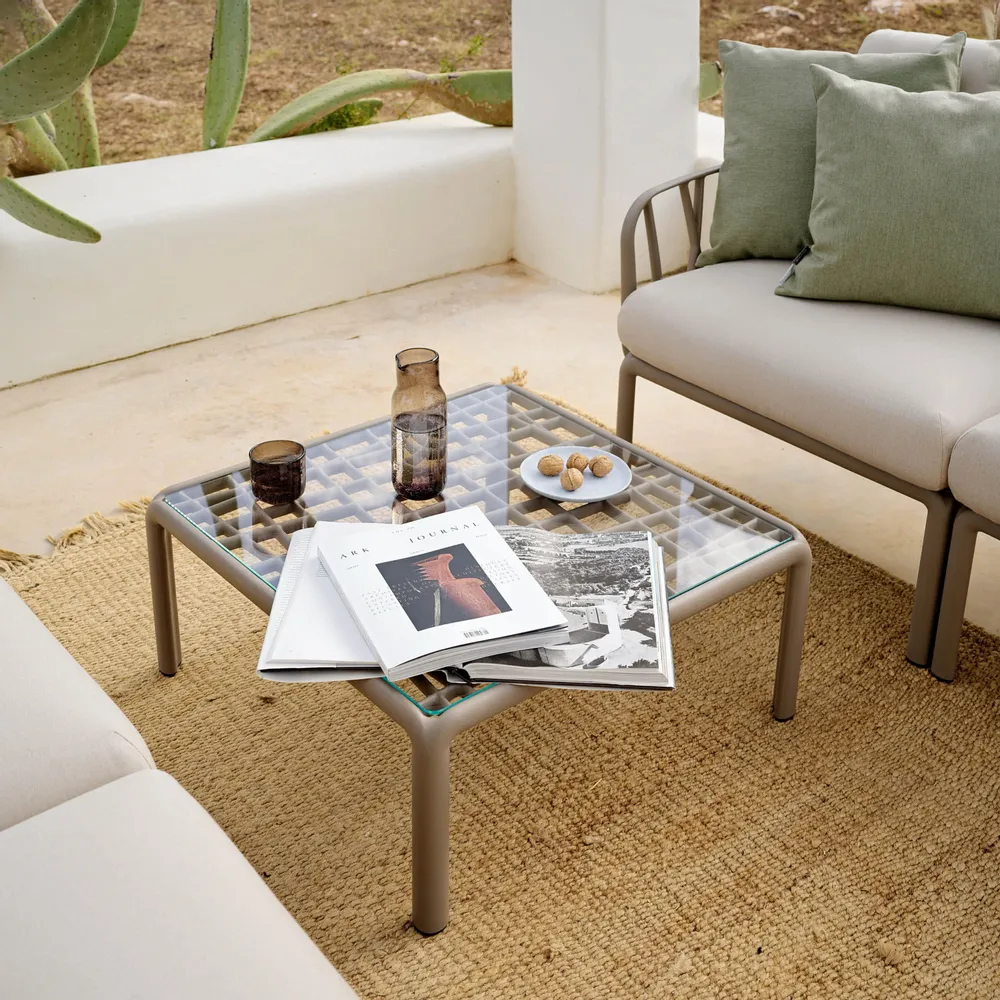Lawn tables - KOMODO TAVOLINO VETRO - NARDI