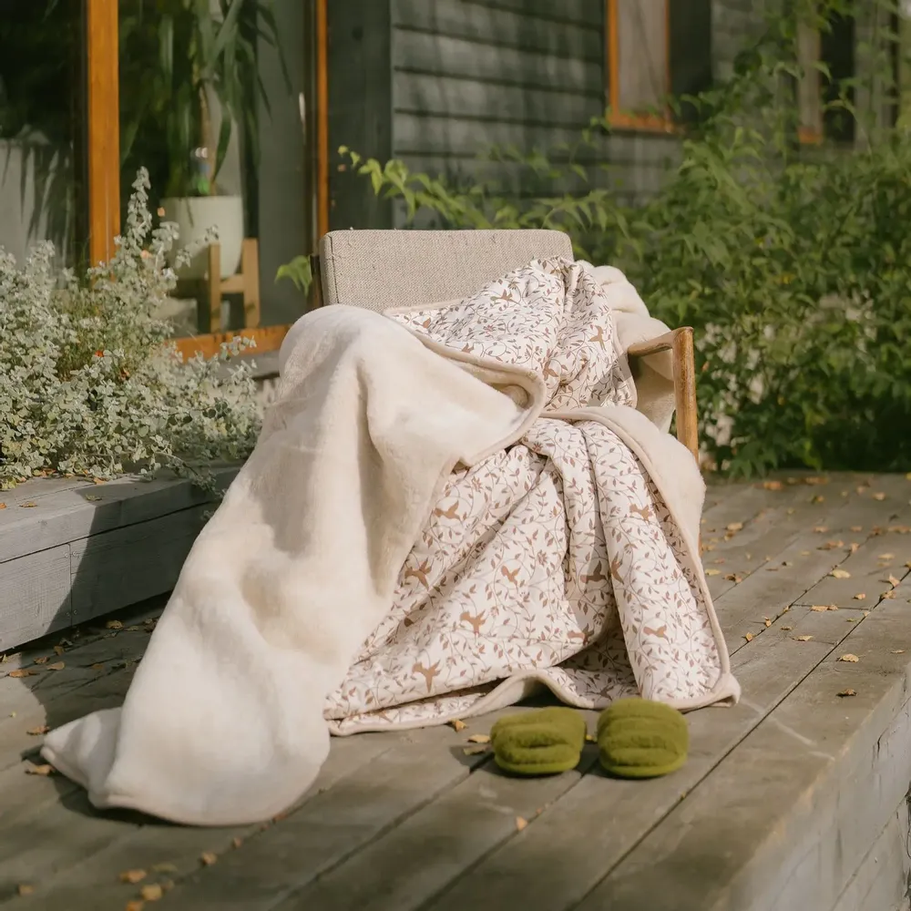 Linge de lit - COUVERTURES EN PURE LAINE - FLOKATI WOOL PRODUCTS LITUANIE