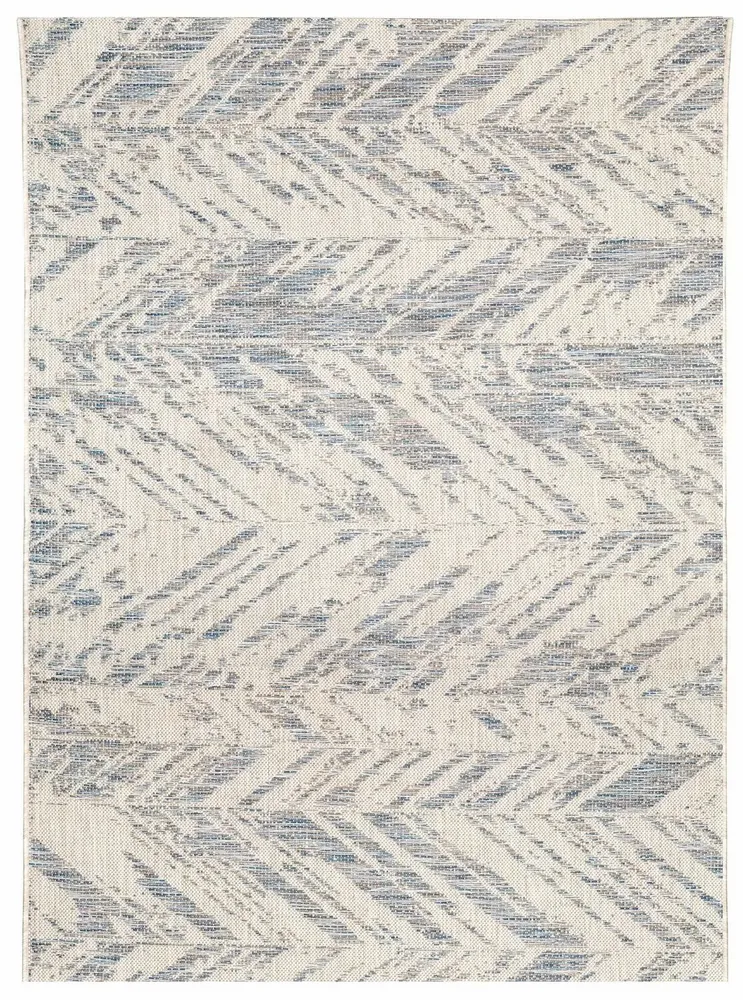 Tapis - Tapis Evora outdoor Acier 120 x 170 - MAISON VIVARAISE - SDE VIVARAISE WINKLER