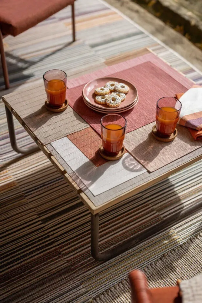 Nappes - Set de table Canna Camelia 33 x 45 - MAISON VIVARAISE - SDE VIVARAISE WINKLER