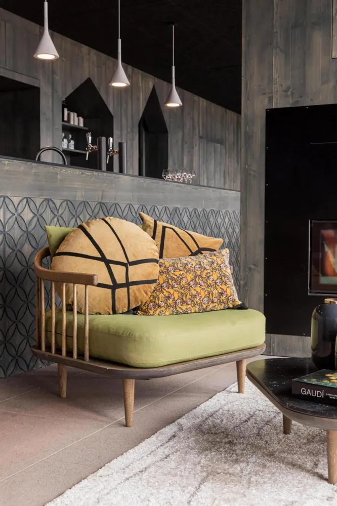Cushions - Cushion Fara W/Emb Bronze Diameter 50 - MAISON VIVARAISE - SDE VIVARAISE WINKLER