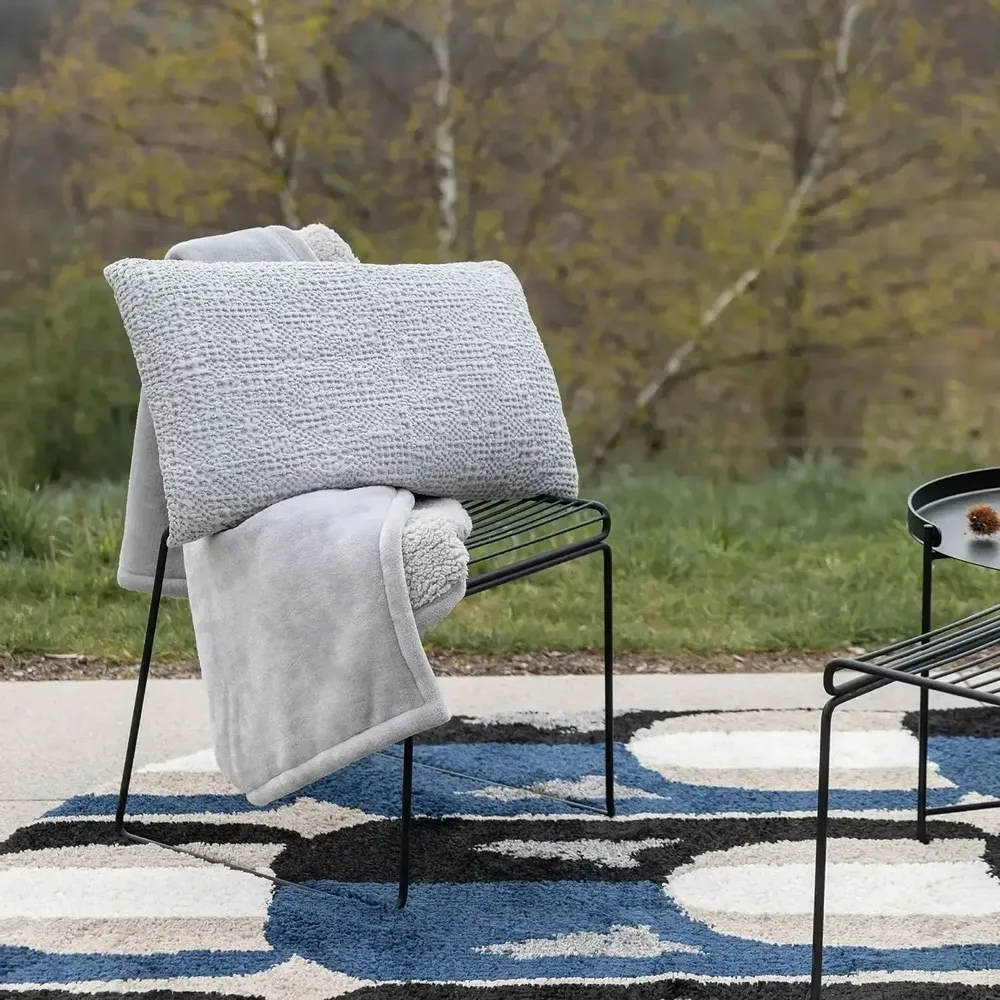 Linge de lit - Jeté de lit Michka Perle 220 x 240 - MAISON VIVARAISE - SDE VIVARAISE WINKLER