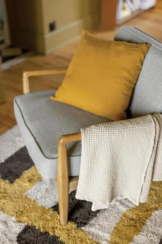 Linge de lit - Jeté Maia Sable 180 x 260 - MAISON VIVARAISE - SDE VIVARAISE WINKLER